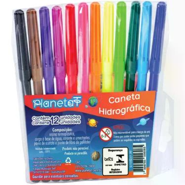 Imagem de Caneta Hidrografica 12 Cores PCT.C/12 - VMP