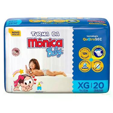 Imagem de Fralda Descartável Turma da Monica Jumbo - Turma Da Mônica, XG 20