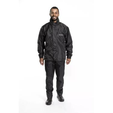 Imagem de Capa De Chuva Traje Para Chuva Motoqueiro Motoboy Ciclista Nylon Com G