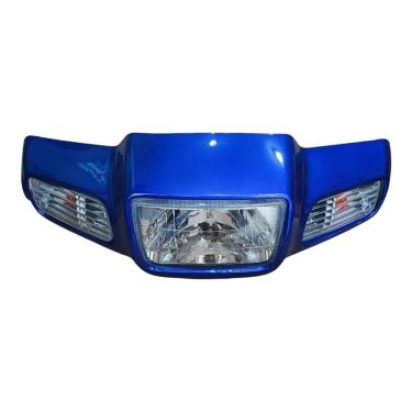 Imagem de Carenagem Azul Capa Farol Setas Completo Traxx Star 50 cc