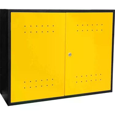 Imagem de Armário Superior Para Ferramentas, Modular, Vonder Preto E Amarelo