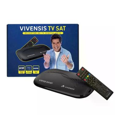 Imagem de Receptor Vx10 Sat Hd Digital Regional Banda Ku Vivensis, Bivolt