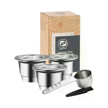 Imagem de Cápsula De Espresso Reutilizável Em Aço Inoxidável Para Nespresso Esse