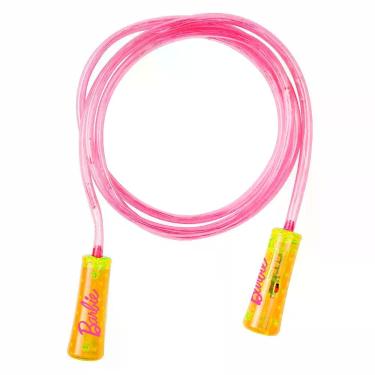 Imagem de Corda de Pular Infantil com Luzes - Barbie - Fun Divirta-se