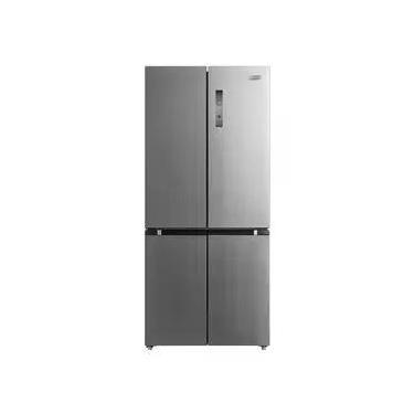 Imagem de Refrigerador Midea French Door Inverter Quattro 482 Litros Inox MD-RF556 – 127 Volts 110