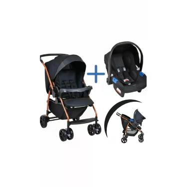 Imagem de Carrinho de Bebê com Bebê Conforto - Congratulations Store