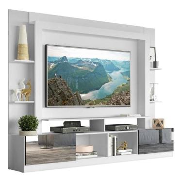 Imagem de Estante Com Suporte 65" C/ Espelho Multimóveis V3382 - MULTIMOVEIS