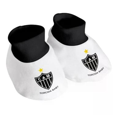 Imagem de Meia Pantufa Bebê Atlético MG Oficial - Torcida Baby