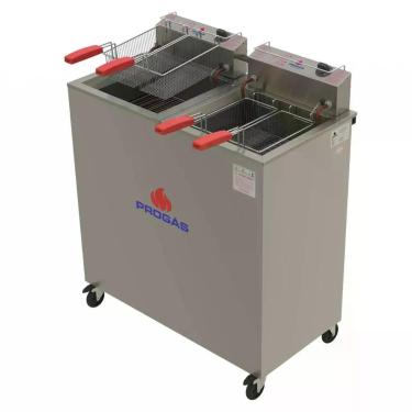 Imagem de Fritador água E óleo Progás Pr-200 E Style Fritador Fry Fritter 110V 36L Inox 4 Cestos P39439