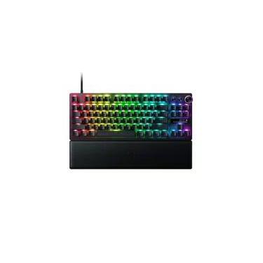 Imagem de Teclado Gamer Razer Huntsman V3 Pro TKL, Switch óptico Analógico, Razer Snap Tap, Keycaps PBT, Layout US, Preto - RZ03-04980200