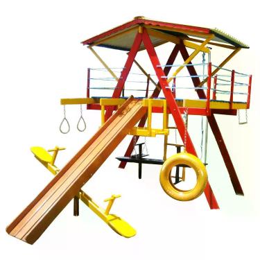 Imagem de Playground de Madeira 12 Brinquedos Médio Mundo Da Criança