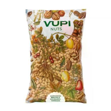 Imagem de Amendoim Sem Pele Torrado Salgado - VUPI, 500 unidades