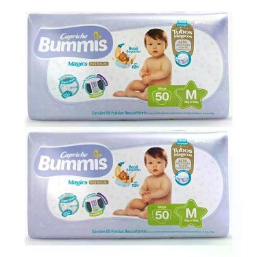 Imagem de Kit 2 Fraldas Bummis Mega Todos os Tamanhos, Médio (M)