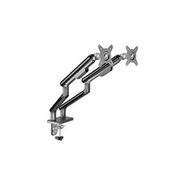 Imagem de Suporte de Mesa Articulado para 2 Monitores de 17" a 32" Elements Aice Duo, com Pistão a Gás, Premium, Preto - 72133