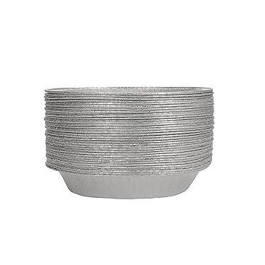 Imagem de Waytiffer Formas de torta de 23 cm (pacote com 10) – Formas de torta de alumínio descartáveis, resistentes, placas de assar, tamanho padrão