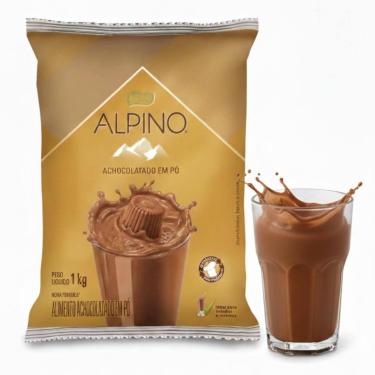 Imagem de Achocolatado Em Pó Alpino 1kg Profissional Nestlé