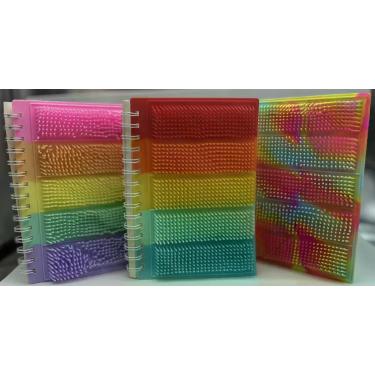 Imagem de Caderno Sensorial Colorido com Capa de Silicone  80 Folhas - Dalla Val
