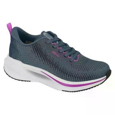 Imagem de Tênis esportivo Actvitta 64041900, Azul, Violeta, 36