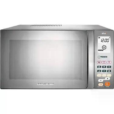 Imagem de Microondas brastemp 38 litros  - bmj38arbna 220v, Prata, 220V