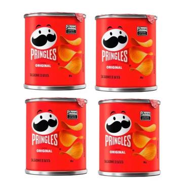 Imagem de Kit 5 unidades Mini Batata Pringles Salgadinho biscoito 35gr - Pepsico