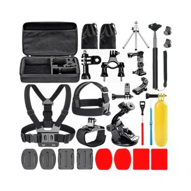 Imagem de Kit De Acessórios Para Câmera De Ação 60 Em 1 Para GoPro Hero, Insta36