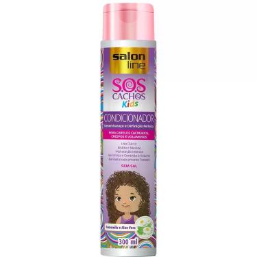 Imagem de Condicionador Salon Line SOS Cachos Kids 300mL - Hidratação e Definiçã