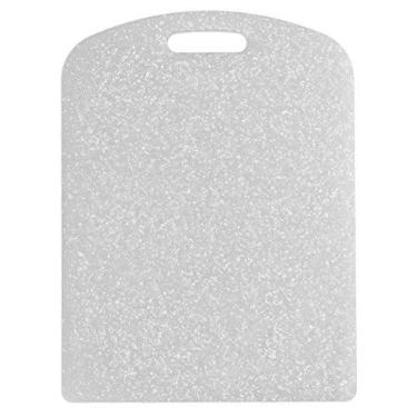 Imagem de Dexas Tábua de corte Decorator House SuperBoard com cantos arredondados, 30,48 x 40,64 cm, granito