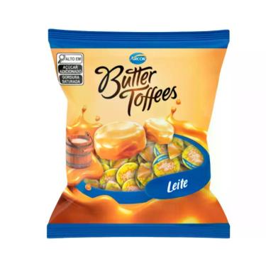 Imagem de Bala De Caramelo Leite Butter Toffees - Arcor 400g