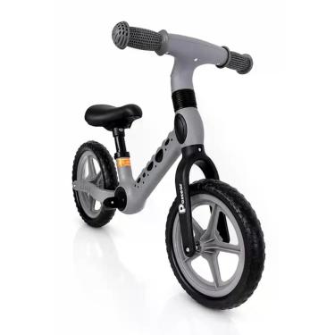 Imagem de Bicicleta de Equilíbrio 2 Rodas ZOOM cor Cinza Passear Baby - 41325