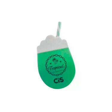 Imagem de Borracha Escolar Fantasia Tropical Cis Verde