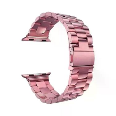 Imagem de Pulseira De Metal Em Aço Inoxidável Para Apple Watch 46mm 42mm 44mm 40