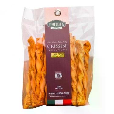Imagem de Grissini Lemon Pepper Crituts 130g