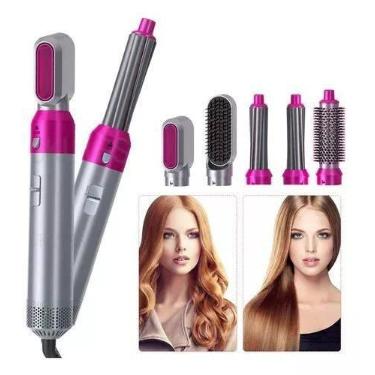 Imagem de Escova Multifuncional: Versatilidade em Cada Penteado - 110V - GOLDENM