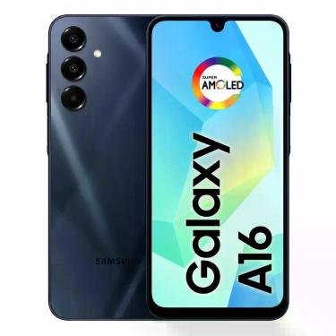 Imagem de Smartphone Samsung Galaxy A16 6,7 Polegadas 128GB 4GB RAM Preto, 128GB