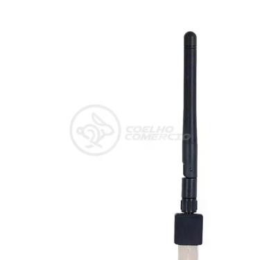 Imagem de Antena Usb 2.0 Receptor De Wifi Wireless Internet Sem Fio 1200Mbps 802.Inn Pc Notebook 56
