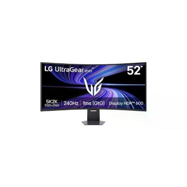 Imagem de Monitor LG Evo UltraGear 52G930B-B 52", Tela Curva 1000R, 5K2K, 1 ms (