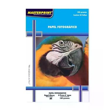 Imagem de Papel Fotográfico Foto Glossy Brilhante 180g Resistente a água Premium