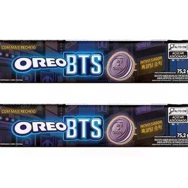 Imagem de Biscoito Recheado Oreo Bts Sabor Hotteok 75,2g - Kit 2 Un