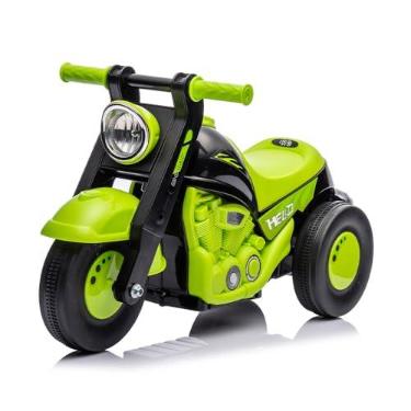 Imagem de Moto De Empurrar Infantil Verde CM-SHJ62301 – Brinquedo De Andar Crianças, Ideal Para Primeiros Passos E Desenvolvimento Da Coordenação. Diversão Segura E Durável Para Meninos E Meninas