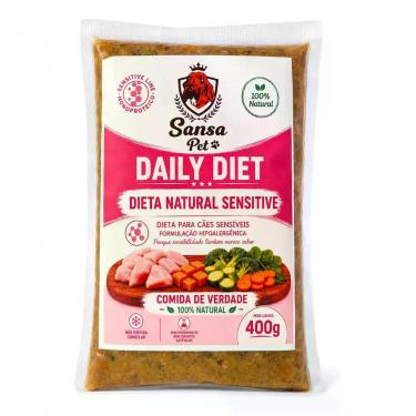 Imagem de Ração Úmida para Cães Sansa Pet Daily Diet Sensitive Carne Suína 400g 1 Unidade