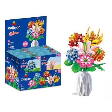 Imagem de Blocos de Montar Mundo Encantado Flores 62/198 peças Sortido e Unitári
