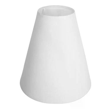 Imagem de Cúpula para abajur luminaria 20x19x8cm de Tecido Algodão Soquete Nacio