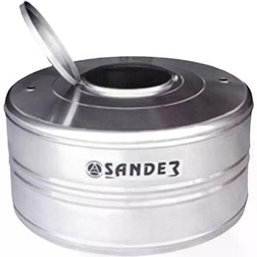 Imagem de Caixa D´água De Inox 1000 Litros Com Tampa Compacta Modelo Ac - Sander Caixa Dagua 1000l Aco Inox Compacta Mod Ac Sander
