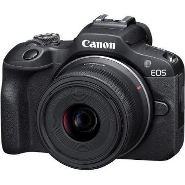 Imagem de Câmera Canon EOS R100 Mirrorless Lente RF-S 18-45mm IS STM