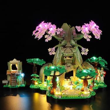 Imagem de GEAMENT LED Light Kit Compatible with LEGO The Legend of Zelda Great Deku Tree 2-in-1 Building Blocks Model - Lighting Set for 77092 (Model Set Not Included)