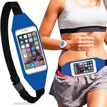 Imagem de Pochete Fitness Corrida p Cintura Porta Celular E Objetos
