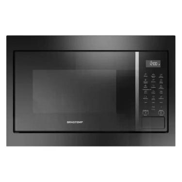 Imagem de Micro-ondas Brastemp de Embutir 32 Litros Preto com 18 Receitas Pré-Pr