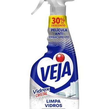 Imagem de Veja Vidrex Cristal Limpa Vidros Spray 500ml Oferta