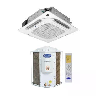 Imagem de Ar Condicionado Split Cassete 4 Vias Inverter Carrier Frio 48000 BTUS 220V 38CCVF48515MCA