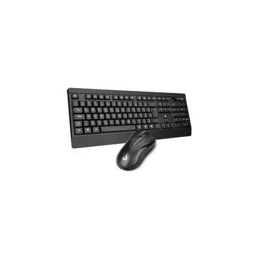 Imagem de Teclado e Mouse Rise Mode Office OF 02, USB, ABNT2, Preto - RM-TM-02-FB